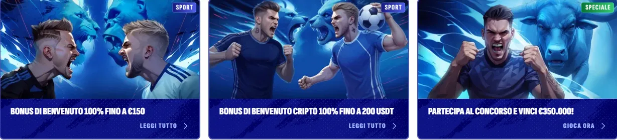 Icone bonus casino sport cashback VIP su schermo
