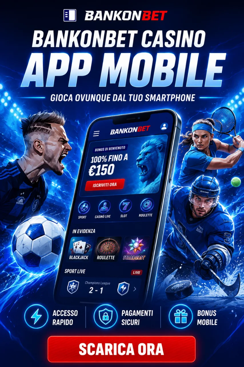 Smartphone con app casino aperta su schermo colorato